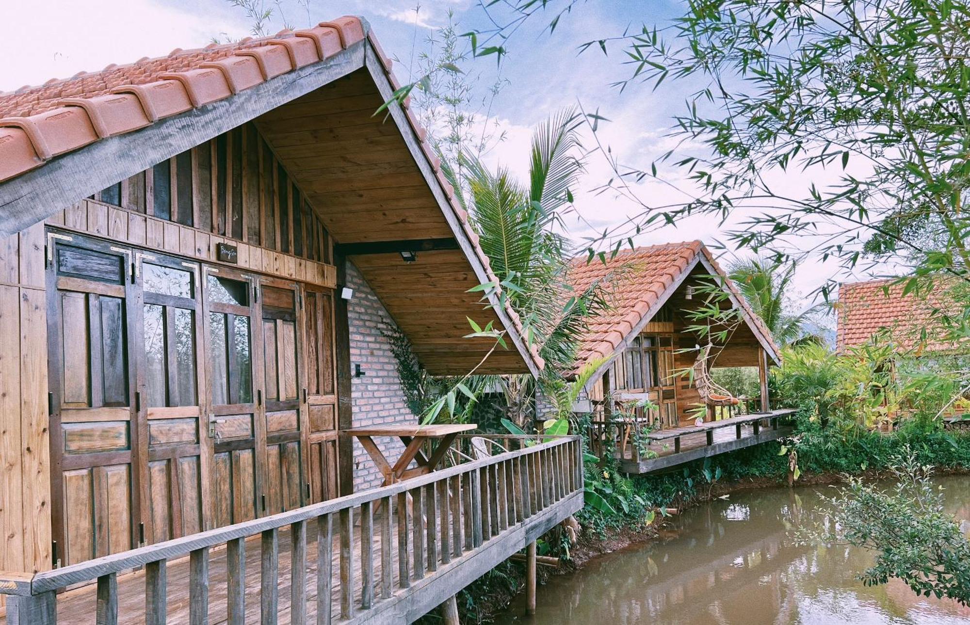 Moc An Nhien Farmstay Плейку Экстерьер фото